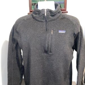 Black Patagonia 1/4 zip